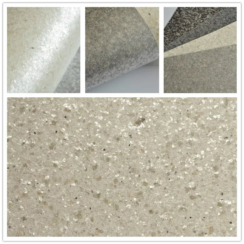 White Brick Heat Insulation | Mica Wallpaper Roll