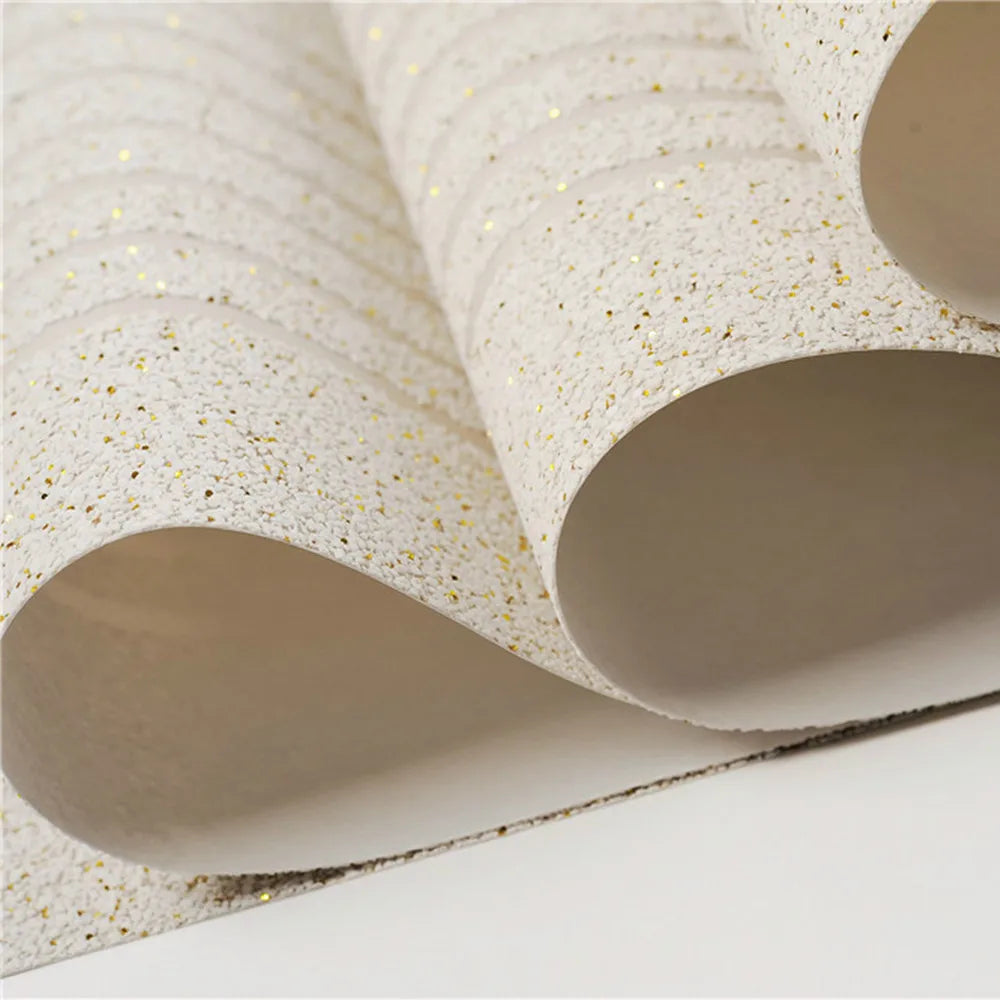 Natural Vermiculite MP3010 White Silver | Mica Wallpaper Roll