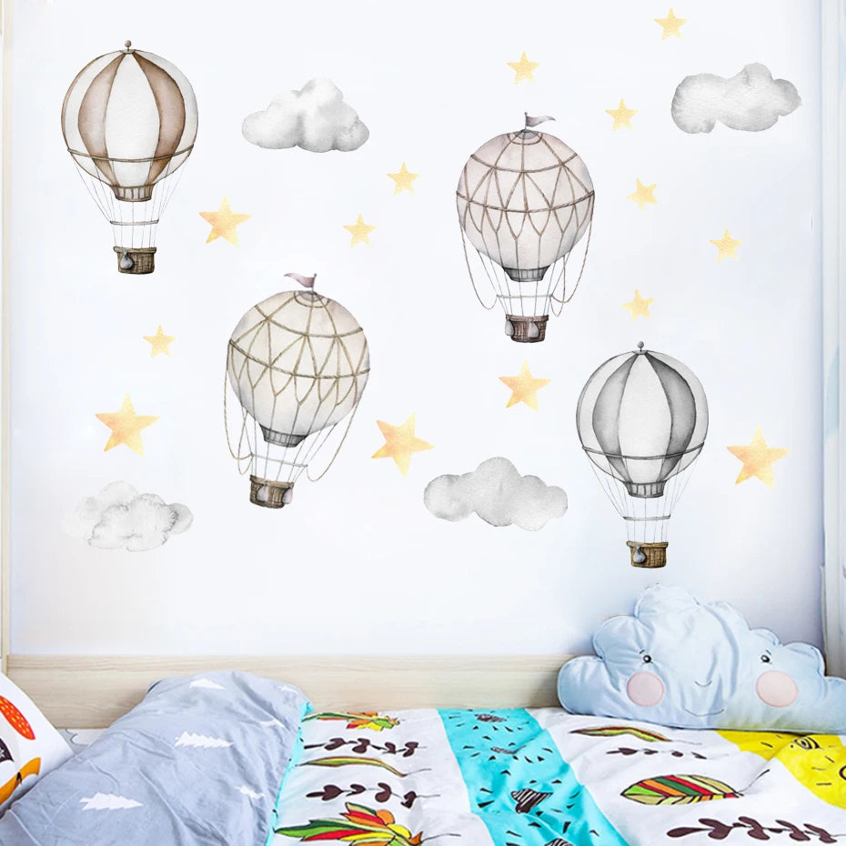 Ballon Adventure | Wall Sticker | Peel and Stick