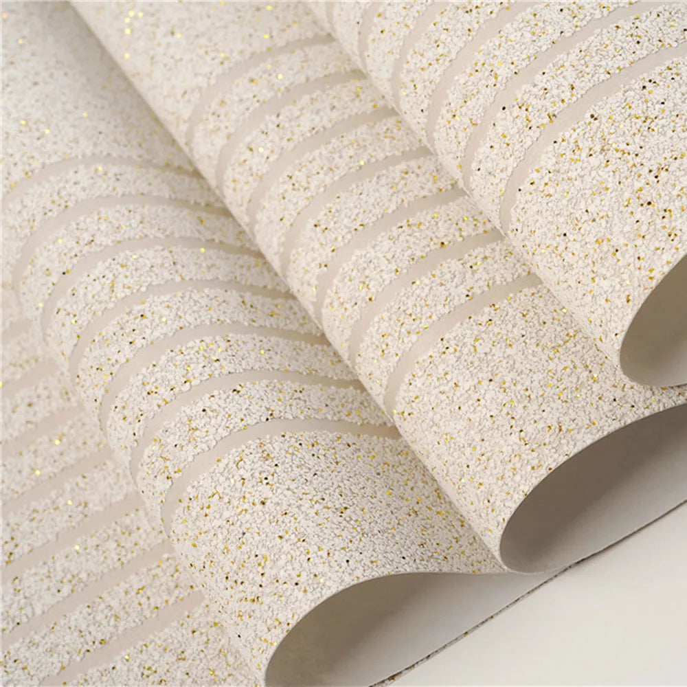 Natural Vermiculite MP3010 White Silver | Mica Wallpaper Roll