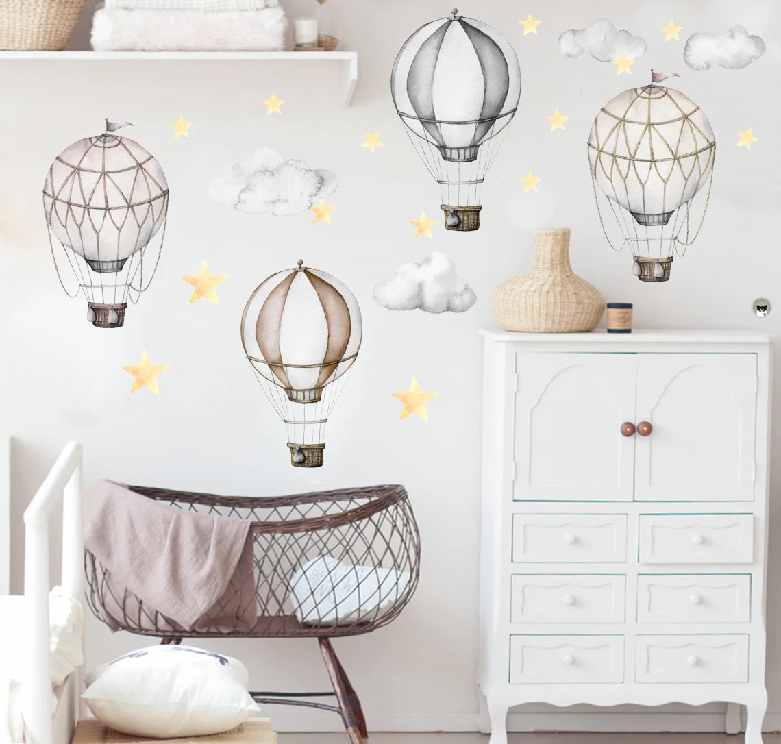 Ballon Adventure | Wall Sticker | Peel and Stick