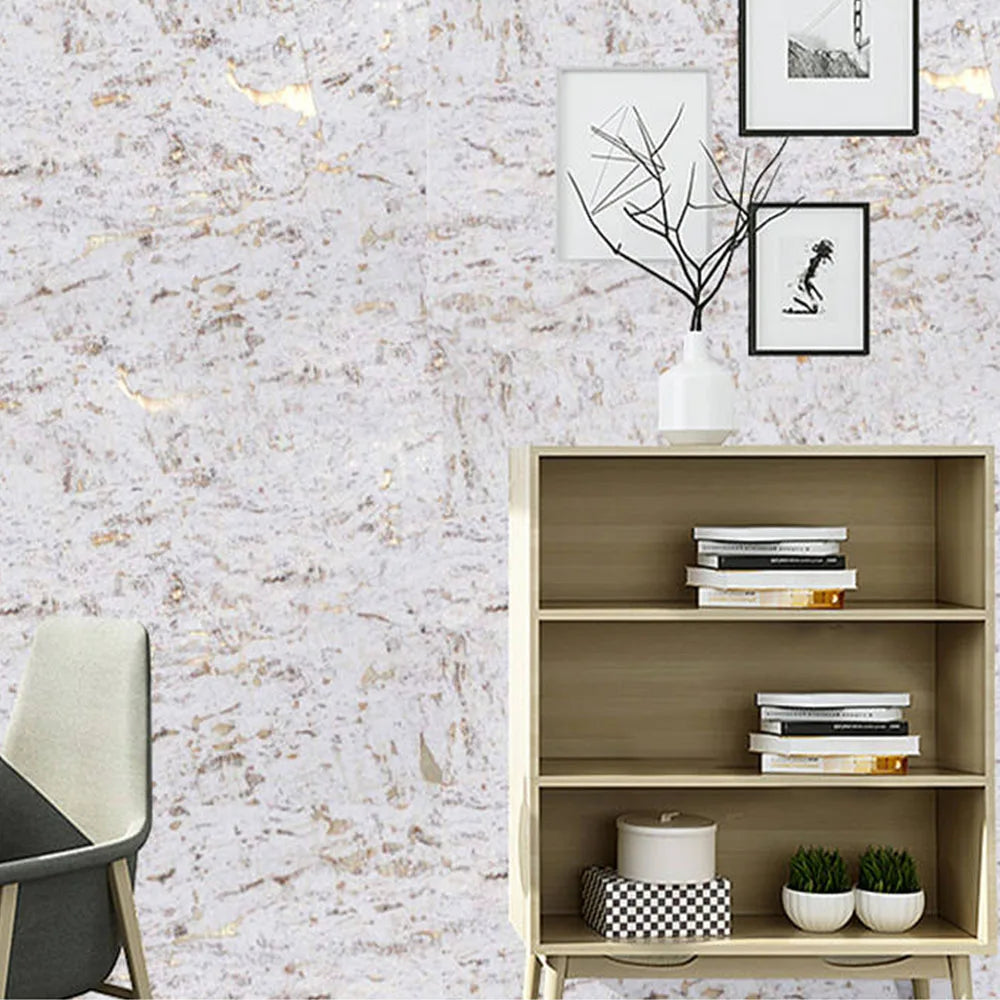 White Light Gold | Cork Wallpaper Roll