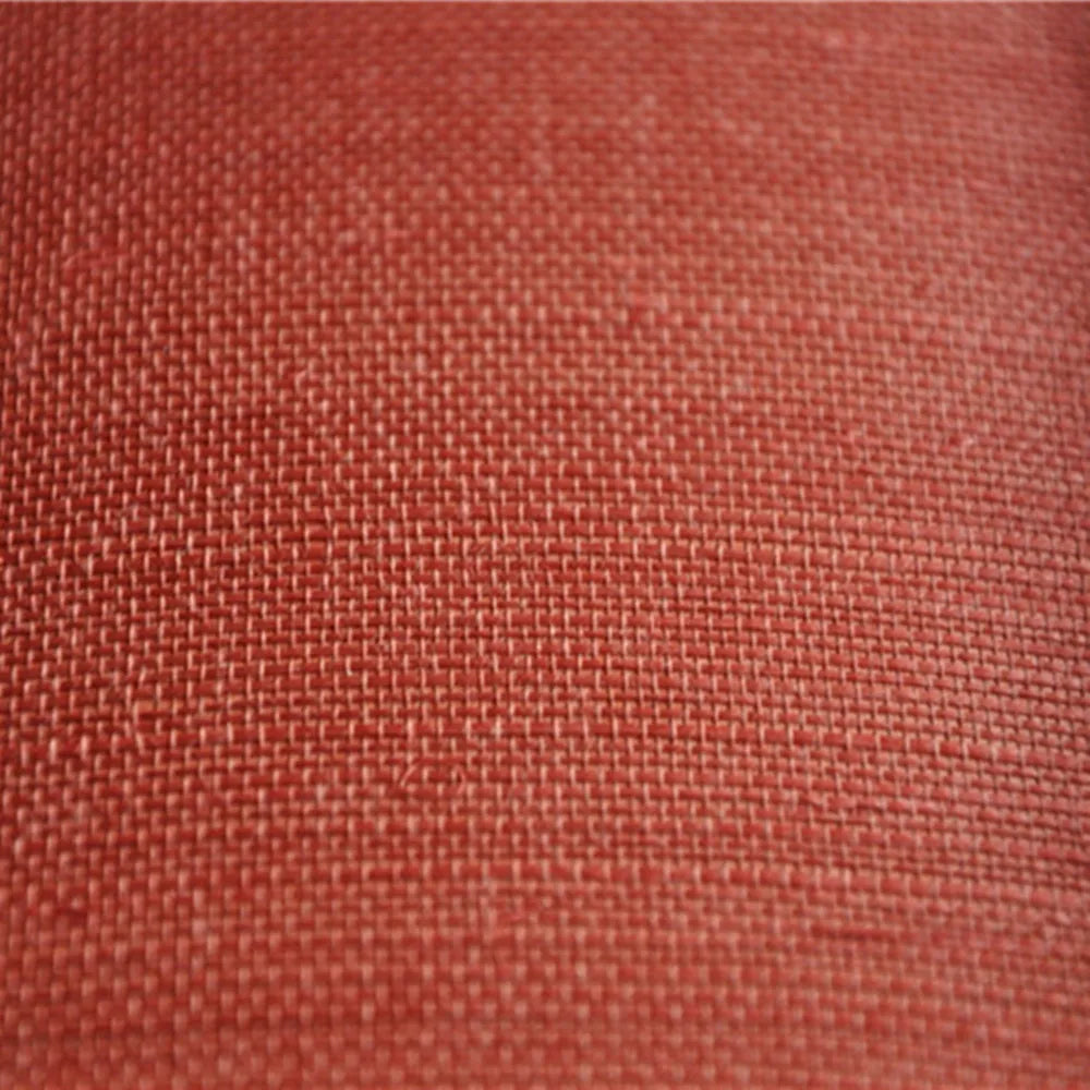 Red Natural Texture Sisal | Grasscloth Wallpaper Roll