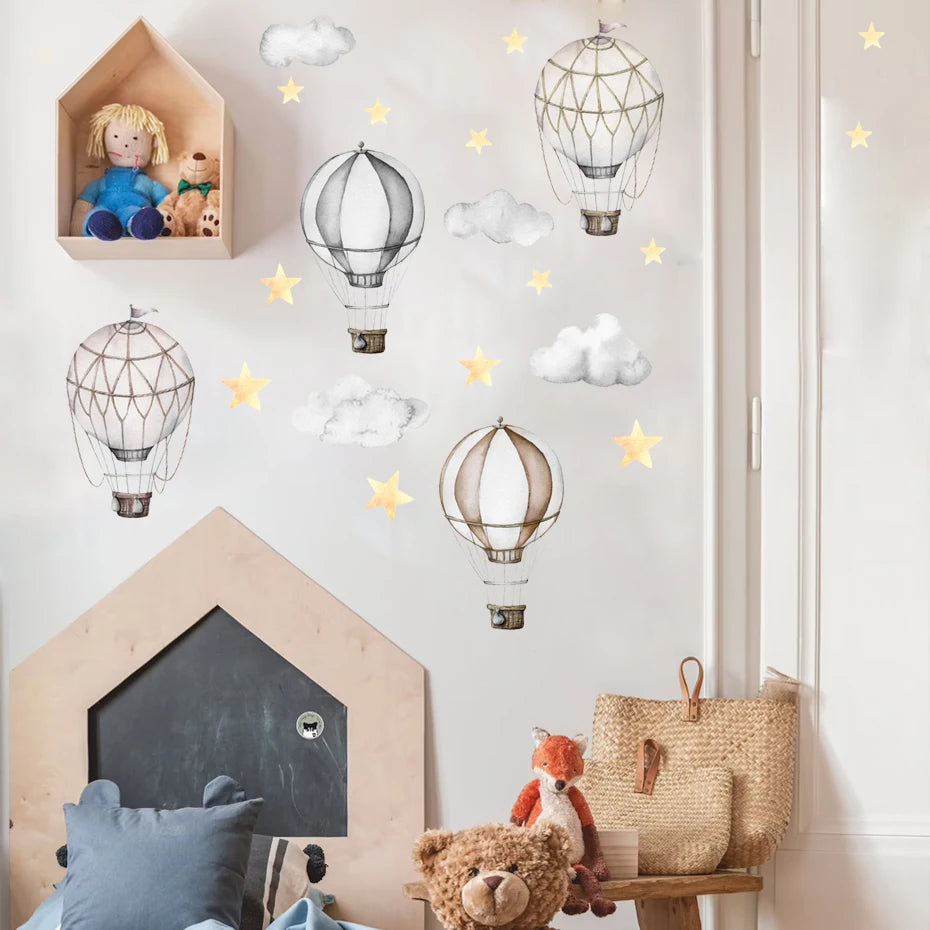 Ballon Adventure | Wall Sticker | Peel and Stick