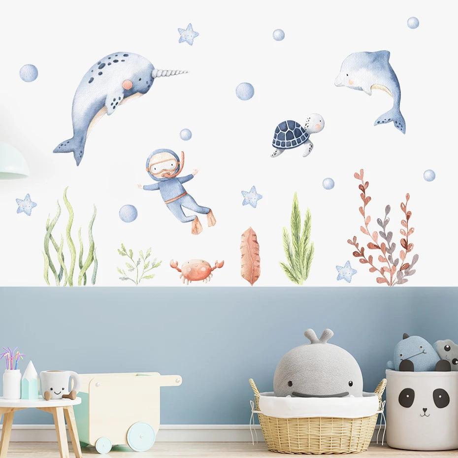 Under the sea adventure | Wall Sticker | Peel and Stick