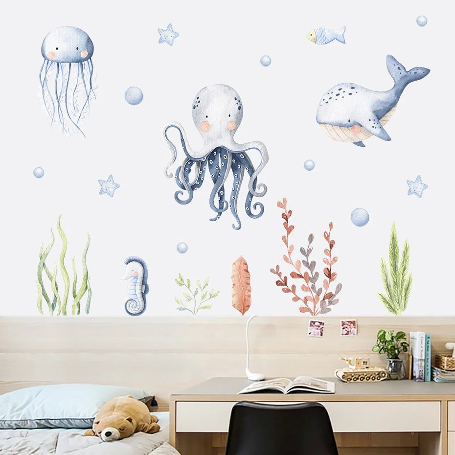 Under the sea adventure | Wall Sticker | Peel and Stick