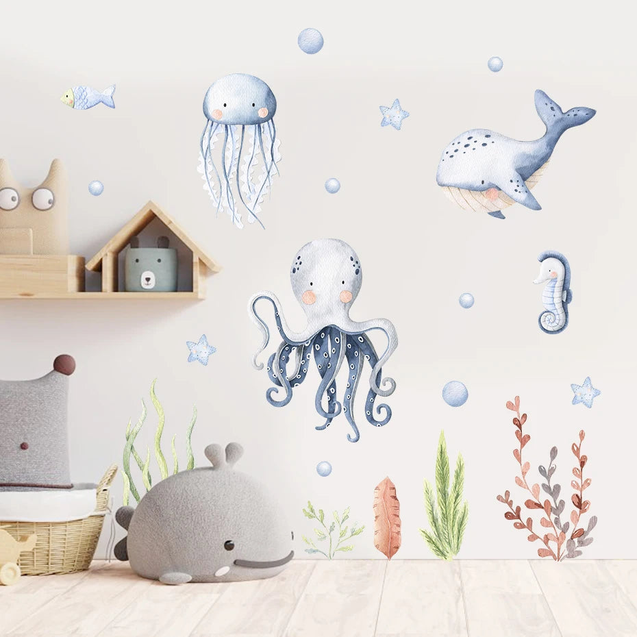 Under the sea adventure | Wall Sticker | Peel and Stick