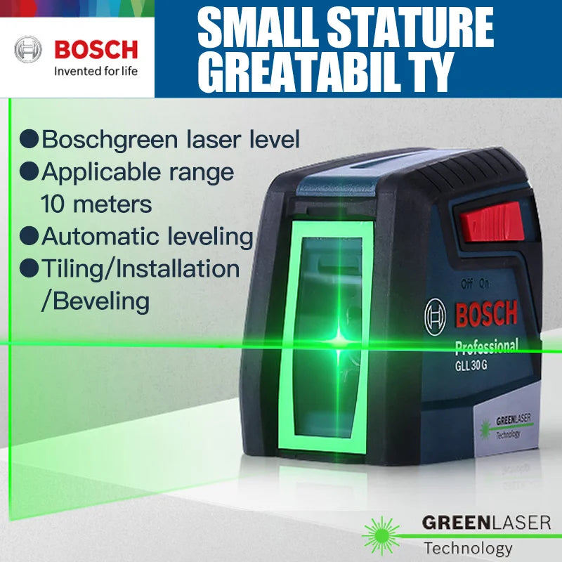 Bosch GLL30G Green Light Laser Level