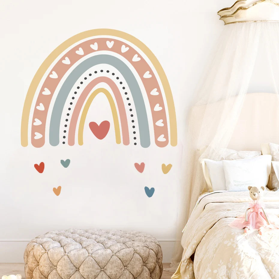 Cute Rainbow | Wall Sticker | Peel and Stick