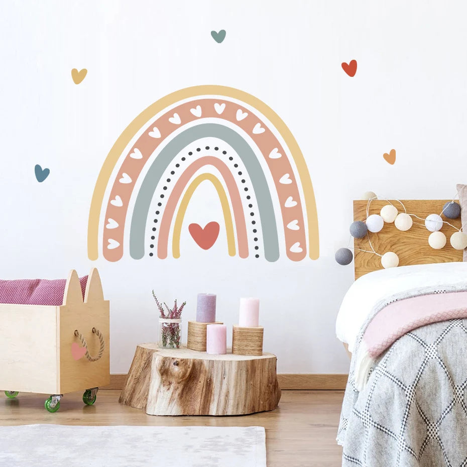 Cute Rainbow | Wall Sticker | Peel and Stick