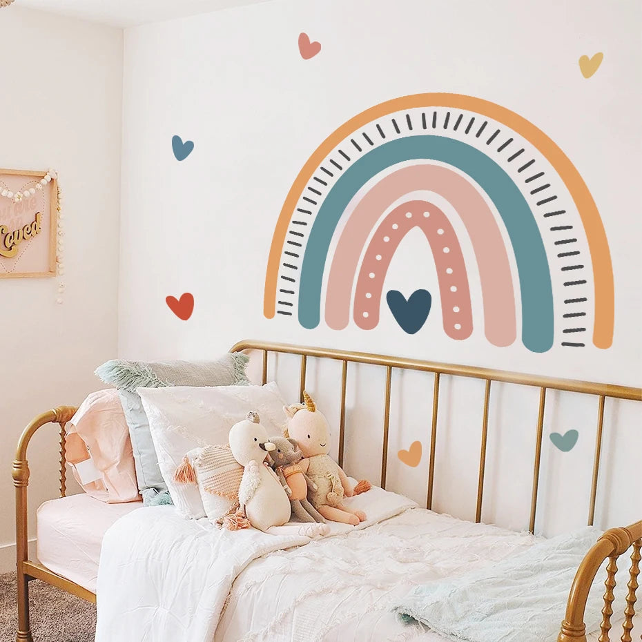 Cute Rainbow | Wall Sticker | Peel and Stick