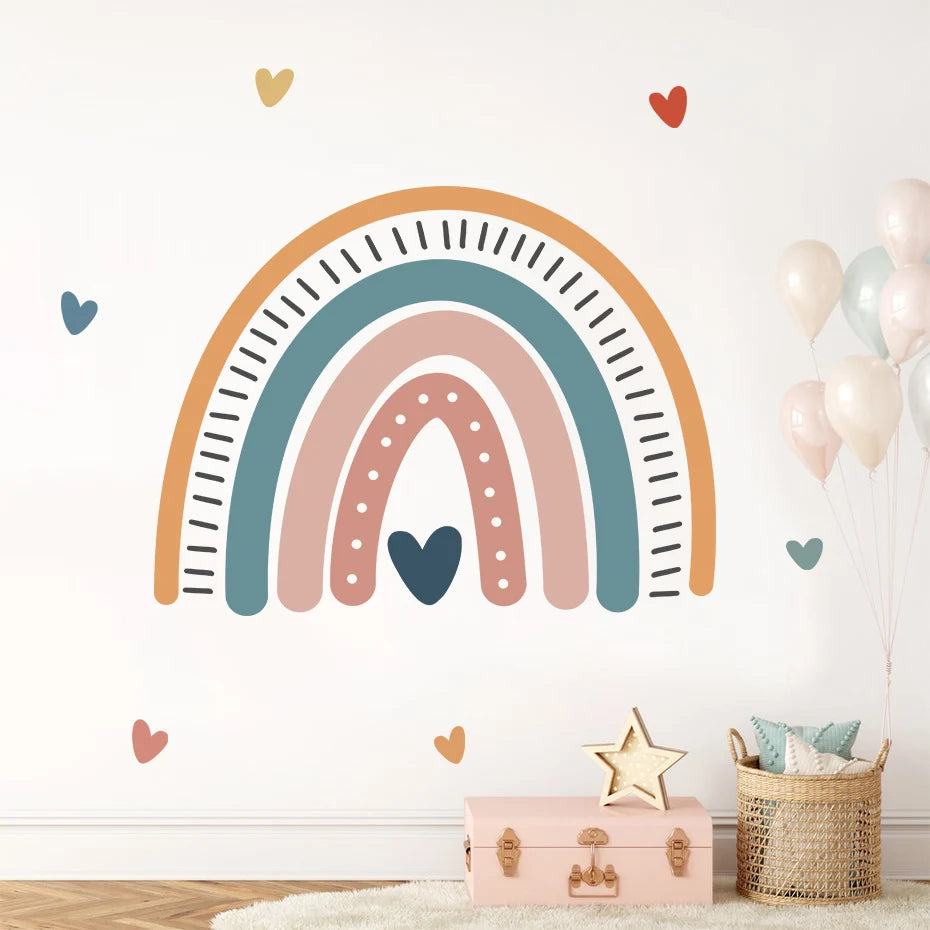 Cute Rainbow | Wall Sticker | Peel and Stick